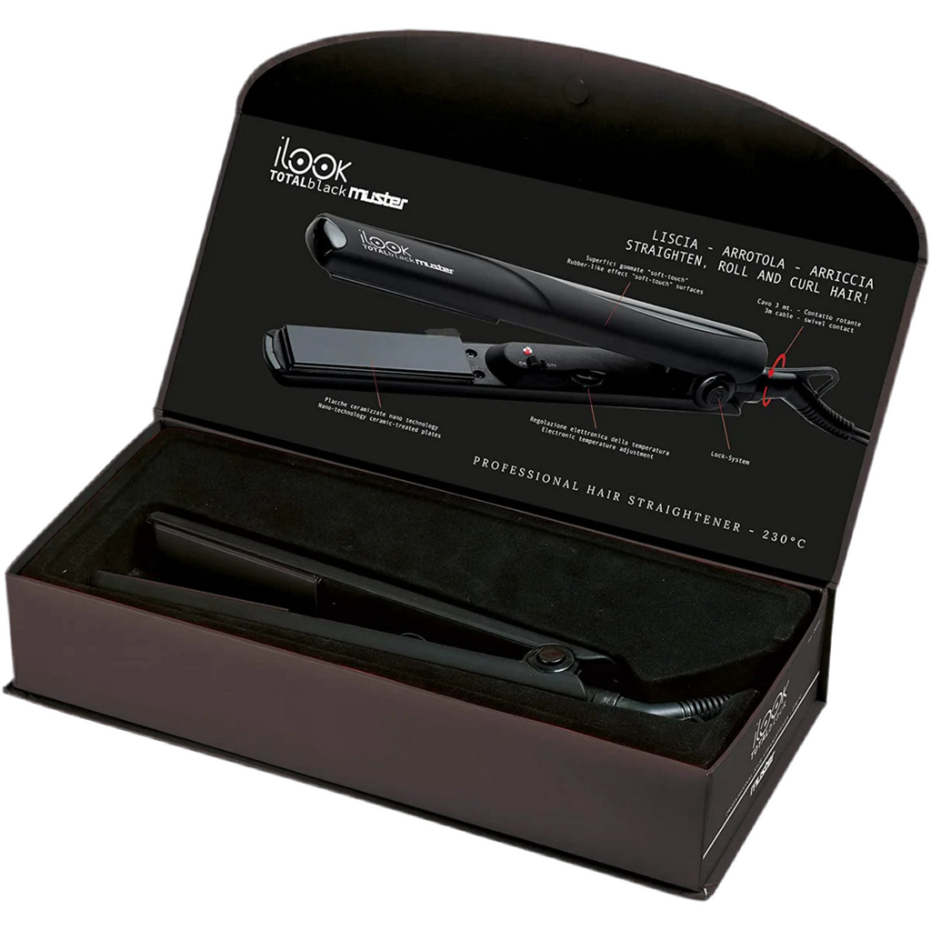 Piastra i look total Black modificato