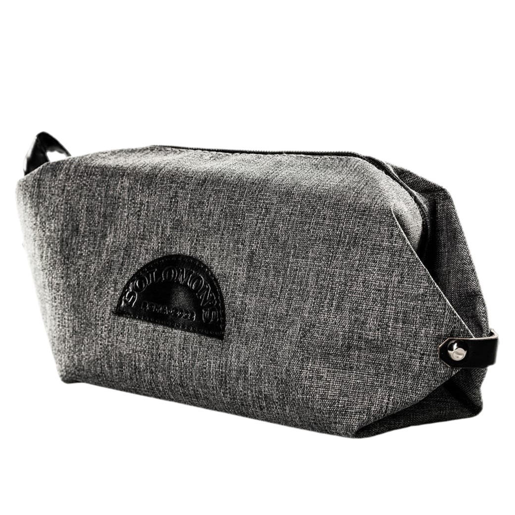 Beauty case uomo in tessuto &