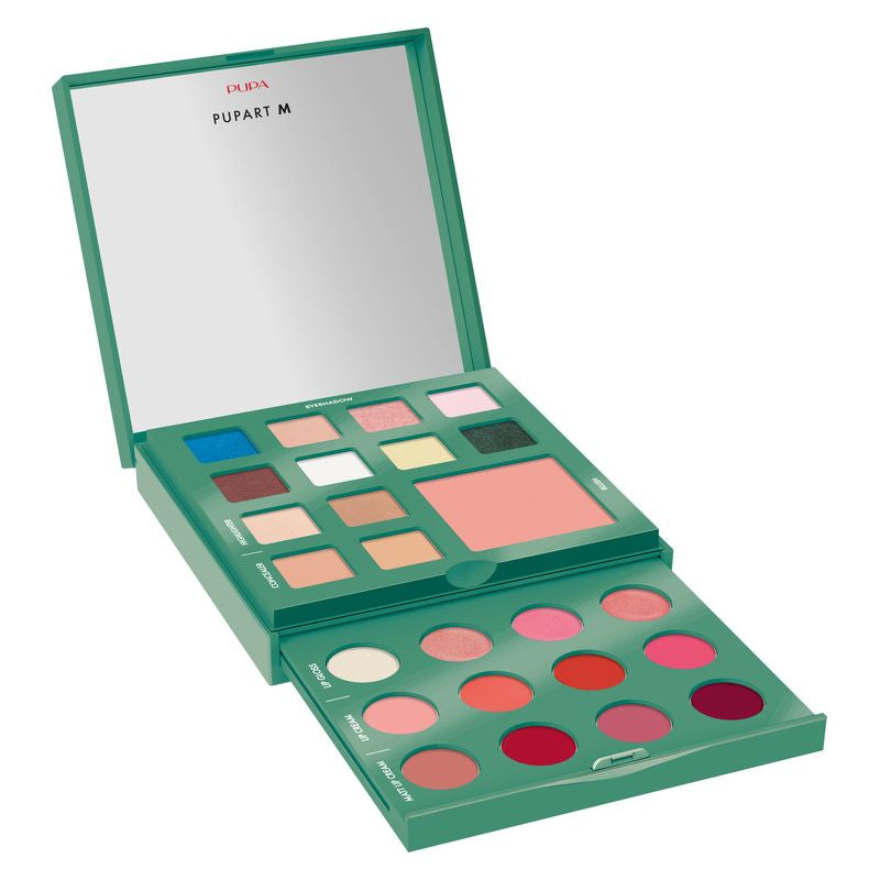 PUPART M - PALETTE MAKE-UP PER TRUCCO VISO, OCCHI E LABBRA