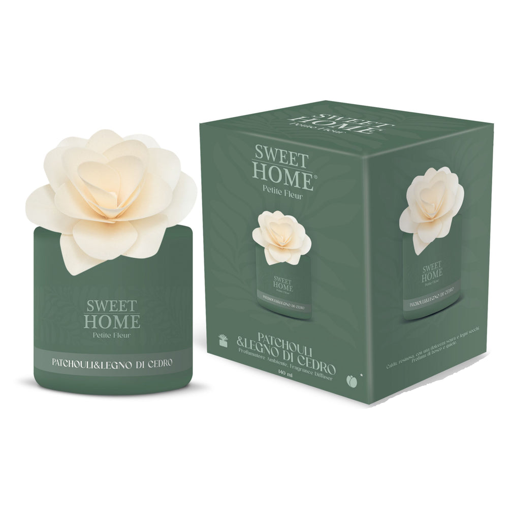 SWEET HOME PETIT FLEUR PROFUMATORE AMBIENTE PATCHOULI & LEGNO DI CEDRO 140 ML