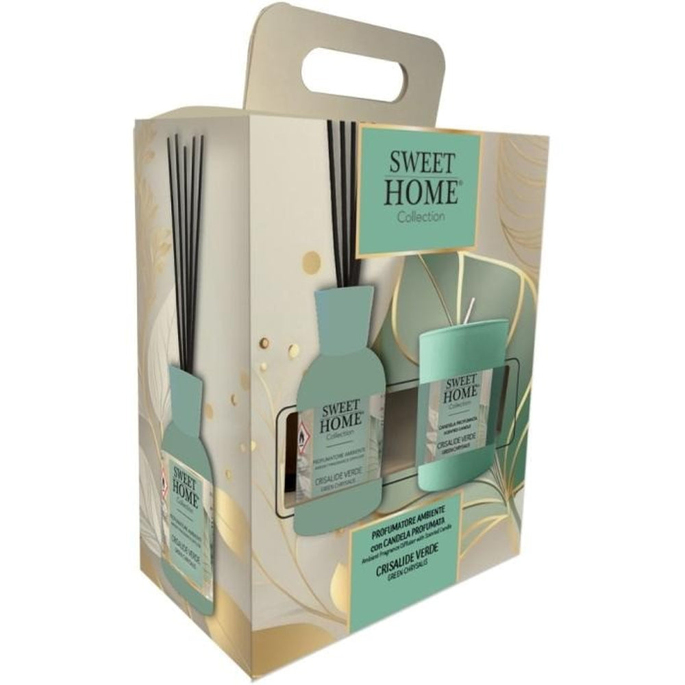 Sweet prof. ambiente 100 ml + candela crisalide verde